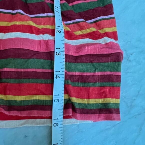 BCBG striped cropped top size S - Picture 7 of 7